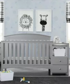 Delta Children Abby Crib N Changer