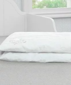 SertaPedic Crib Mattress Liner Pads (Pack Of 2)| Extra Protection For Baby’s Crib With Nanotex Technology| 100% Waterproof (White) Sheets & Mattress Covers