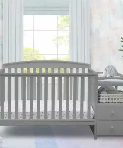 Delta Children Baby Cribs Royal Convertible Crib And Changer