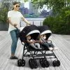 Jeep Strollers PowerGlyde Plus Side X Side Double Stroller