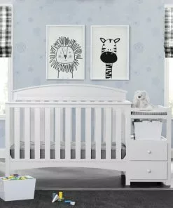 Delta Children Abby Crib N Changer