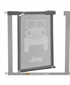 Jeep Adjustable Baby Safety Gate - Easy Fit Pressure Mount Design With Walk-Through Door Sale