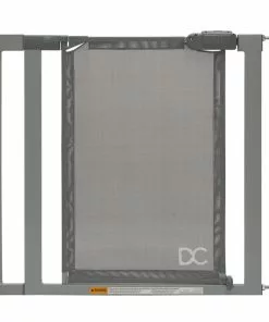 Delta Children Adjustable Baby Safety Gate - Easy Fit Pressure Mount Design With Walk-Through Door Baby Gates