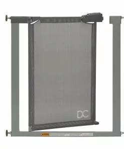 Delta Children Adjustable Baby Safety Gate - Easy Fit Pressure Mount Design With Walk-Through Door Baby Gates