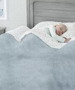 Delta Children Foam Bed Rails Inflatable Bed Rails For Toddlers & Kids With Foot Pump (2 Pack)