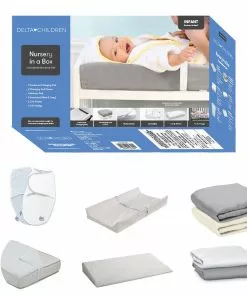 Delta Children 9-Piece Nursery-in-a-Box Set Gifts