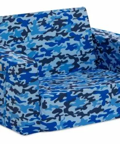 Delta Children Cozee Flip-Out Chair - 2-in-1 Convertible Chair To Lounger For Kids Kids’ Chairs