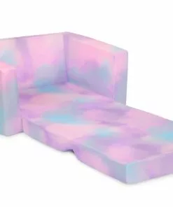 Delta Children Cozee Flip-Out Chair - 2-in-1 Convertible Chair To Lounger For Kids Kids’ Chairs