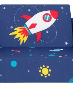 Delta Children Spaceship Cozee Flip Out Chair - 2-in-1 Convertible Chair To Lounger For Kids Kids’ Chairs