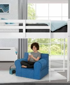 Delta Children Personalization Personalized XL Cozee Foam Chair For Kids - Our Largest Chair