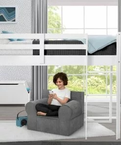 Delta Children Personalization Personalized XL Cozee Foam Chair For Kids - Our Largest Chair