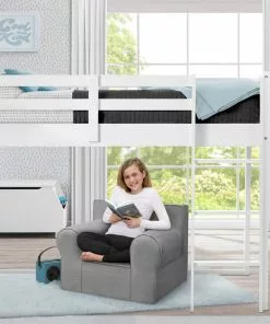 Delta Children Personalization Personalized XL Cozee Foam Chair For Kids - Our Largest Chair