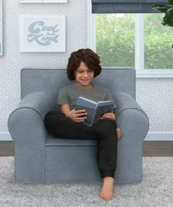 Delta Children Personalization Personalized XL Cozee Foam Chair For Kids - Our Largest Chair