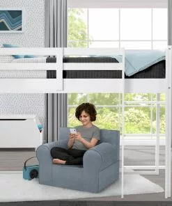 Delta Children Personalization Personalized XL Cozee Foam Chair For Kids - Our Largest Chair