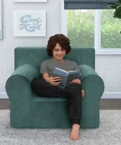 Delta Children Personalization Personalized XL Cozee Foam Chair For Kids - Our Largest Chair