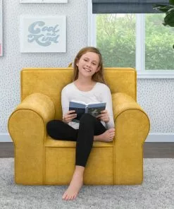 Delta Children Personalization Personalized XL Cozee Foam Chair For Kids - Our Largest Chair