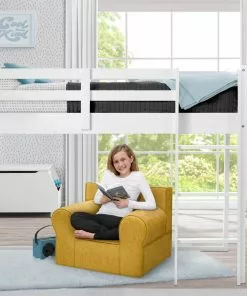 Delta Children Personalization Personalized XL Cozee Foam Chair For Kids - Our Largest Chair