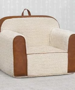 Delta Children Cozee Sherpa And Faux Leather Chair For Kids Kids’ Chairs 11 Delta Children Cozee Sherpa And Faux Leather Chair For Kids Kids’ Chairs