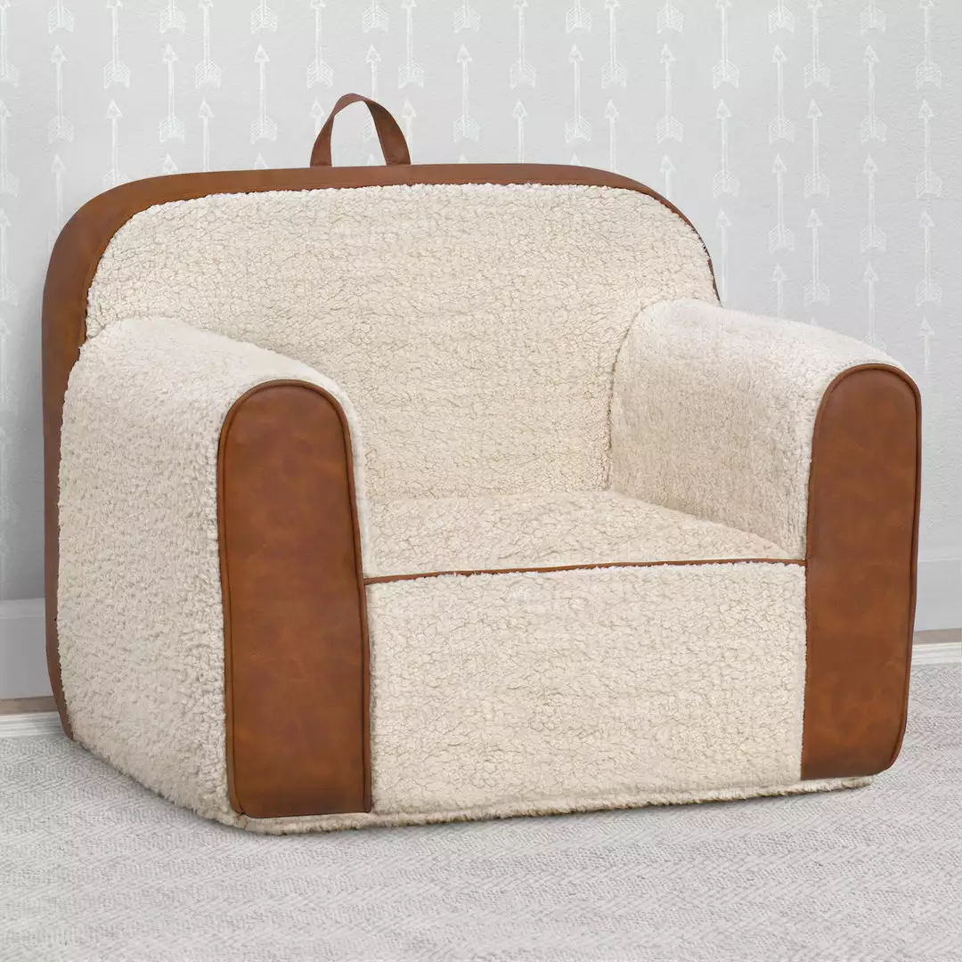 Delta Children Cozee Sherpa And Faux Leather Chair For Kids Kids’ Chairs 7 Delta Children Cozee Sherpa And Faux Leather Chair For Kids Kids’ Chairs