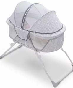 Delta Children Bassinets EZ Fold Ultra Compact Travel Bassinet