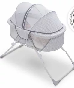 Delta Children Bassinets EZ Fold Ultra Compact Travel Bassinet