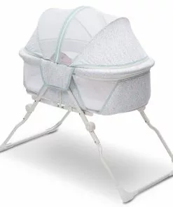 Delta Children Bassinets EZ Fold Ultra Compact Travel Bassinet
