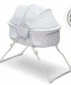 Delta Children Bassinets EZ Fold Ultra Compact Travel Bassinet