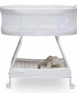 Delta Children Bassinets Sweet Dreams Bassinet With Airflow Mesh 23 Delta Children Bassinets Sweet Dreams Bassinet With Airflow Mesh