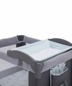 Delta Children LX Deluxe Portable Baby Play Yard With Removable Bassinet And Changing Table Play Yards