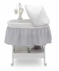 Delta Children Deluxe Gliding Bassinet