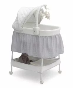 Delta Children Deluxe Gliding Bassinet