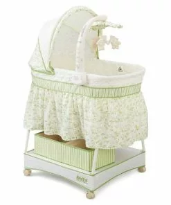 Delta Children Deluxe Gliding Bassinet
