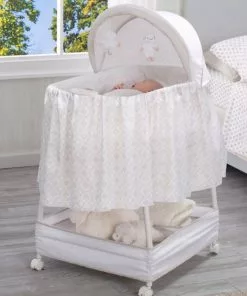 Delta Children Gliding Bassinet