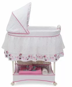 Delta Children Minnie Boutique Gliding Bassinet