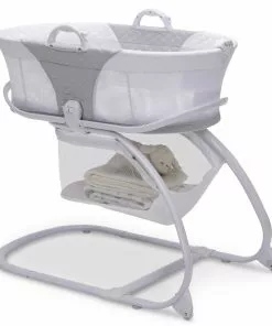 Delta Children Bassinets 2-in-1 Moses Basket Bedside Bassinet Sleeper 9 Delta Children Bassinets 2-in-1 Moses Basket Bedside Bassinet Sleeper