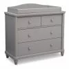 Simmons Kids Dressers & Changing Tables Belmont 4 Drawer Dresser With Changing Top
