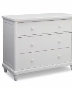 Simmons Kids Dressers & Changing Tables Belmont 4 Drawer Dresser With Changing Top