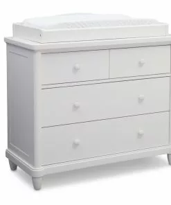 Simmons Kids Dressers & Changing Tables Belmont 4 Drawer Dresser With Changing Top