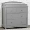 Simmons Kids Emma 4 Drawer Dresser With Changing Top Dressers & Changing Tables