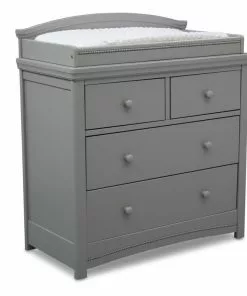 Simmons Kids Emma 4 Drawer Dresser With Changing Top Dressers & Changing Tables