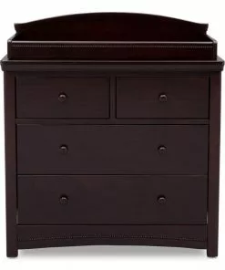 Simmons Kids Emma 4 Drawer Dresser With Changing Top Dressers & Changing Tables