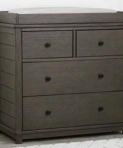 Simmons Kids Dressers & Changing Tables Monterey 4 Drawer Dresser With Changing Top