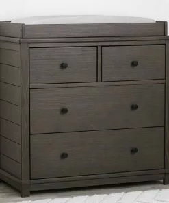 Simmons Kids Dressers & Changing Tables Monterey 4 Drawer Dresser With Changing Top