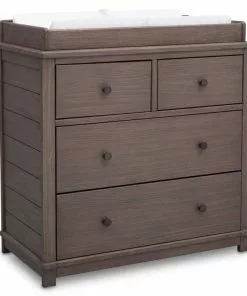 Simmons Kids Dressers & Changing Tables Monterey 4 Drawer Dresser With Changing Top