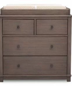 Simmons Kids Dressers & Changing Tables Monterey 4 Drawer Dresser With Changing Top