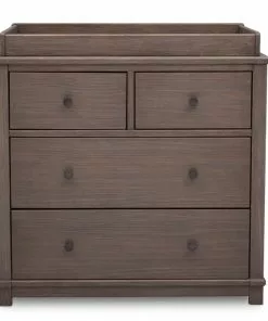 Simmons Kids Dressers & Changing Tables Monterey 4 Drawer Dresser With Changing Top