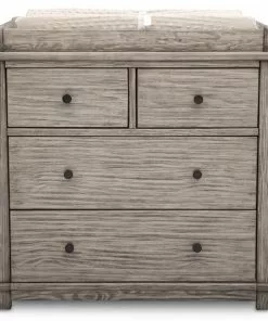 Simmons Kids Dressers & Changing Tables Monterey 4 Drawer Dresser With Changing Top