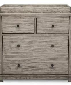 Simmons Kids Dressers & Changing Tables Monterey 4 Drawer Dresser With Changing Top