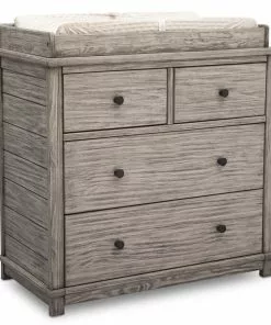 Simmons Kids Dressers & Changing Tables Monterey 4 Drawer Dresser With Changing Top