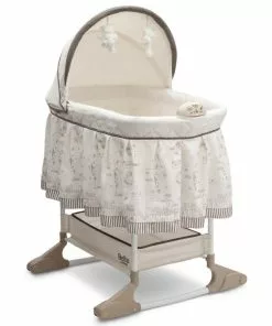 Delta Children Play Time Rocking Jungle Bassinet Bassinets